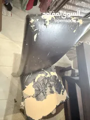 9 غرفة سفرة مميزه للبيع اجهزة كهربائية بحال البلاش  طاولة مطبخ مميزه  خزانة تلفزيون مميزه بحال الجديد