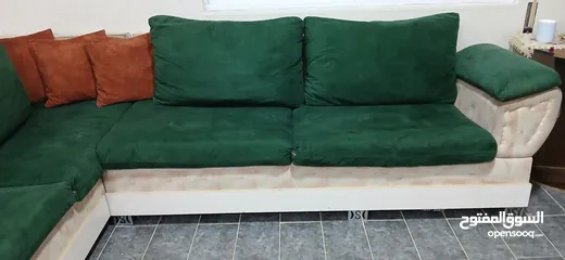  7 طقم كنب مستعمل بسعر خيالي قابل للتفاوض