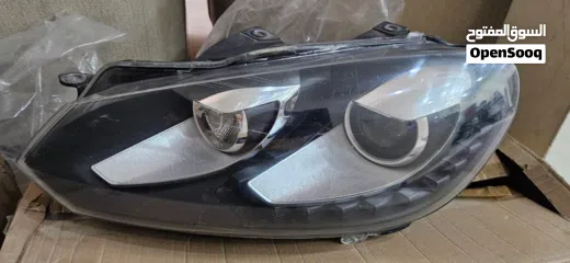  3 OEM VW Golf MK6 Headlights (2010-2013) - Used, good condition, full set (L+R)