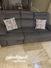  1 طقم كنب ريكلاينر