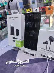  1 جهاز  فل نظافه Samsung  S20 Ultra 5G 128g 12ram  مع بكج