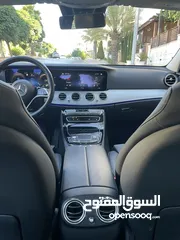 9 سيارة مرسيدس E200 لون فيراني مميز موديل 2021 بحالة الوكالة عداد 39،000 كيلو متر فقط