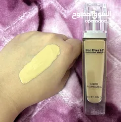  1 فاونديشن من  18 makeup for ever  LIQUID درجة 05