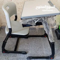  5 طاولة مع كرسي للدراسة