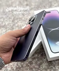  9 عرض خااص : iPhone 14 pro max 256gb هاتف نظيف جدا بحالة الوكالة بدون اي شموخ أو مشاكل مع ضمان