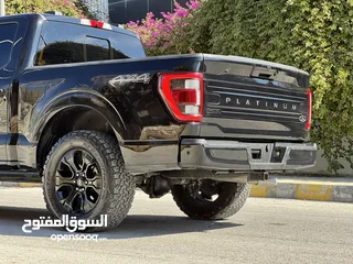 12 2022 FORD F-150 Platinum Hybrid Black-Edition