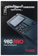  4 SAMSUNG 980 PRO SSD 1TB PCIe 4.0 NVMe Gen 4