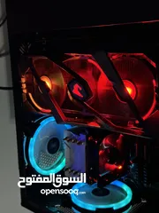  6 جهاز كمبيوتر كامل مع الشاشة للبيع Gaming pc for sale (Case)