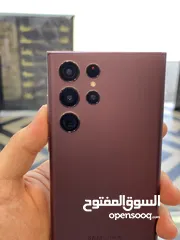  2 Samsung s22 ultra 256 used ////// سامسونج اس 22 الترا 256 جيجا مستعمل وكالة عربي اصلي مع الكرتونة