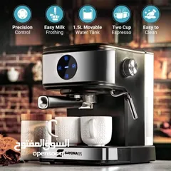  1 لعشاق الاسبرسو والقهوة الايطالية وصل حديثا ماكينة الاسبريسو سايونا الجديدة