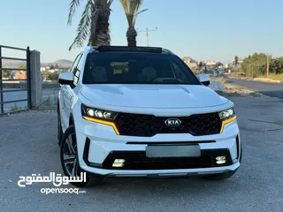  6 كيا سيرنتو هايبرد 2021 فل الفل تحفه بسعر حرق 165000 ألف نقدا البدل وارد منبدل