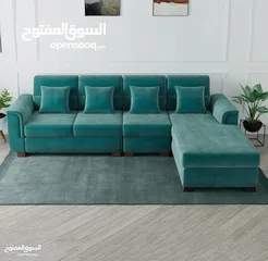  6 L shape sofa new design