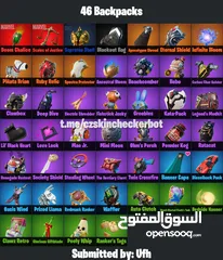  6 حساب فورتنايت فل اكسس الحساب استخدام شخصي و فيه 900 vbucks