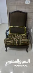  5 طقم كنب وطاولات خشب زان