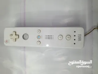  1 جهاز تحكم زي Wii remote جهاز التحكم الرئيسي لجهاز العاب المنزلي wii