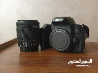  8 كاميرة كانون 800d استعمال شخصي بحال الوكالة للبيع