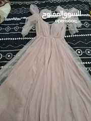  2 فستان سهرة للبيع ناعم وراقي وهادي
