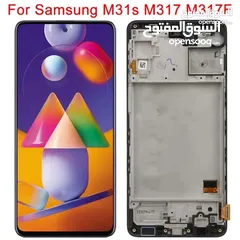  1 شاشه سامسونج Samsung M31S أصلي شركة .