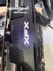  4 كرت شاشة rx 5700xt نسخة xfx raw II الكرت اقوى من rx 6800 واقوى من rtx 3060