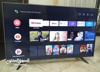  3 شاشه جي جارد 50 انش سمارت 4k جوجل تي في