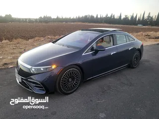  1 مرسيدس بنز EQS 450 + بحالة الوكالة وكفالة الوكالة
