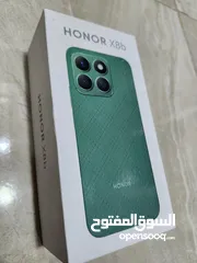  1 Honor X8b 512/8 بحالة ممتازة مع الكرتونة  وكامل أغراضه وعدة كفرات ولزقة حماية أصلية ضد الكسر