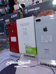  1 IPhone  بحاله ممتازه   8Plas 64g بطاريات  مشكل مع بكج هدايا