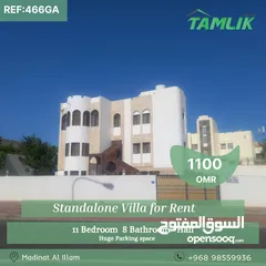  7 Standalone Villa for Rent in Madinat Al Illam  REF 466GA