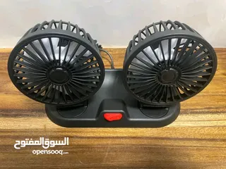  8 مروحة سيارة مجوزة للسائق والمقعد تغني عن المكيف