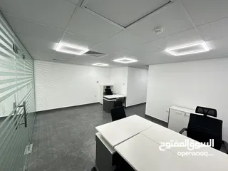  11 مكاتب للأيجار مع ايجاري و الخدمات مجانآ بمواقع متميزه  Office for rent with ejari and services free