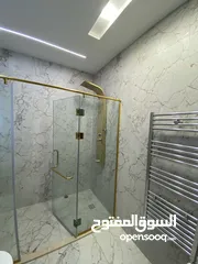  28 شقة ارضية على شارعين207 م داخلي 60م تراس امامي بتشطيب فاخر 3 نوم 2 ماستر مرج الحمام