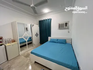  10 Room for rent Daily, weekly, monthly. fully furnished.  Mawlhe South Tamir Road near Bank Muscat