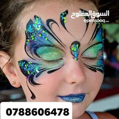  1 مهرج  رسم على وجه الاطفال  شخصيات كرتونيه في الحفلات والمناسبات