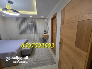  4 شقة طابقية جاهزة مفتاح للبيع البيرة قرب الهاشمية  مساحة كلية 200 م " 181 م صافي"
