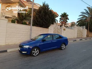  5 سكودا رابيد اتماتك 1400 تيربو 2019 بنزين بسعر حرق 56000 البدل وارد