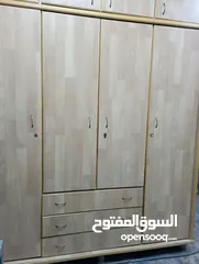  6 خزانه طابقين باركيه خشب لاتيه محرر ف ازان في حاله جيده جدا