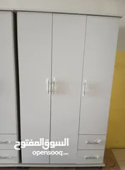  3 خزانه ملابس 3دفات بتوصل راكبة