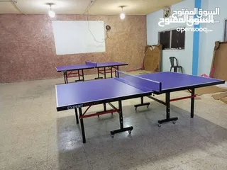  3 طاولة تنس ستيغا اصلي ثقيل قابل للطي طاولة فخمه جدا