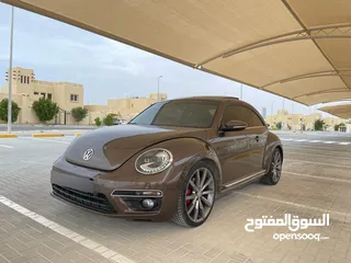  2 Volkswagen Beetle Turbo 2016 GCC Space Full Option Very clean car / 176,000 KM