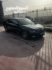  1 سكودا سوبيرب 2018للبيع المحرك ديزل 2000 ماشية 89الف  بلاك اديشن  جنط 19ايد اولى  ترخيص وتأمين جديد