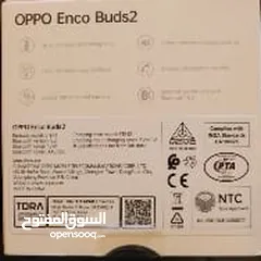  2 Oppo enco buds2 wireless earphones