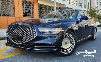  2 Genesis G90 2021 V8 Royal Ultmate, Full Option Perfect in and outside original airbags