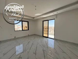  25 شقق ارضية وطوابق مكررة و أخير مع روف جديدة للبيع خلدا مساحات 150م & 190م مع تراسات و حدائق