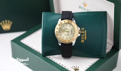  7 ساعه روليكس كوبي ماستر مع علبه روليكس  هديه