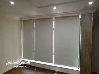  25 ستائر رول بلاك اوت عازل 100%