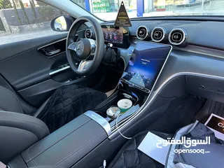  3 مرسيدس C200 2023 عداد قليل جدا 16000KM بانوراما وارد غرغور تحت الضمان