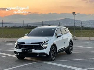  2 كايا سبورتاج /2022 فل بدون فتحة سقف  2x4 ///240Hp بنزين + كهرباء  ( Haybrid) 1600cc