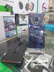  1 اخو الجديد Samsung S9 plas رام 12 جيجا 64 مش مصلح بدون كرتونه هدية كفر الاصلي وشاحن متوفر توصيل