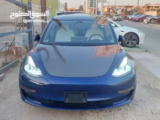  13 تيسلا Model 3 2023  / جمرك جديد متوفر عدة موديلات واصناف والالوان