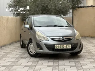  2 اوبل كورسا ترخيص 2012 جير عادي ماطور 1400!